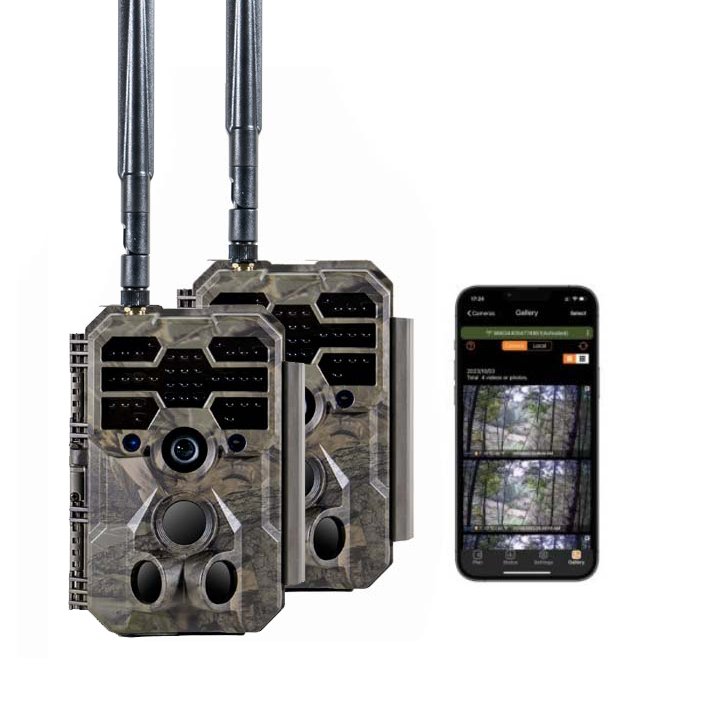 Komplet 2× Gardepro X80 Pro GPS Live