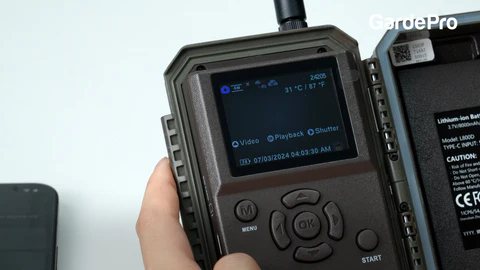 Gardepro X50 – detalj